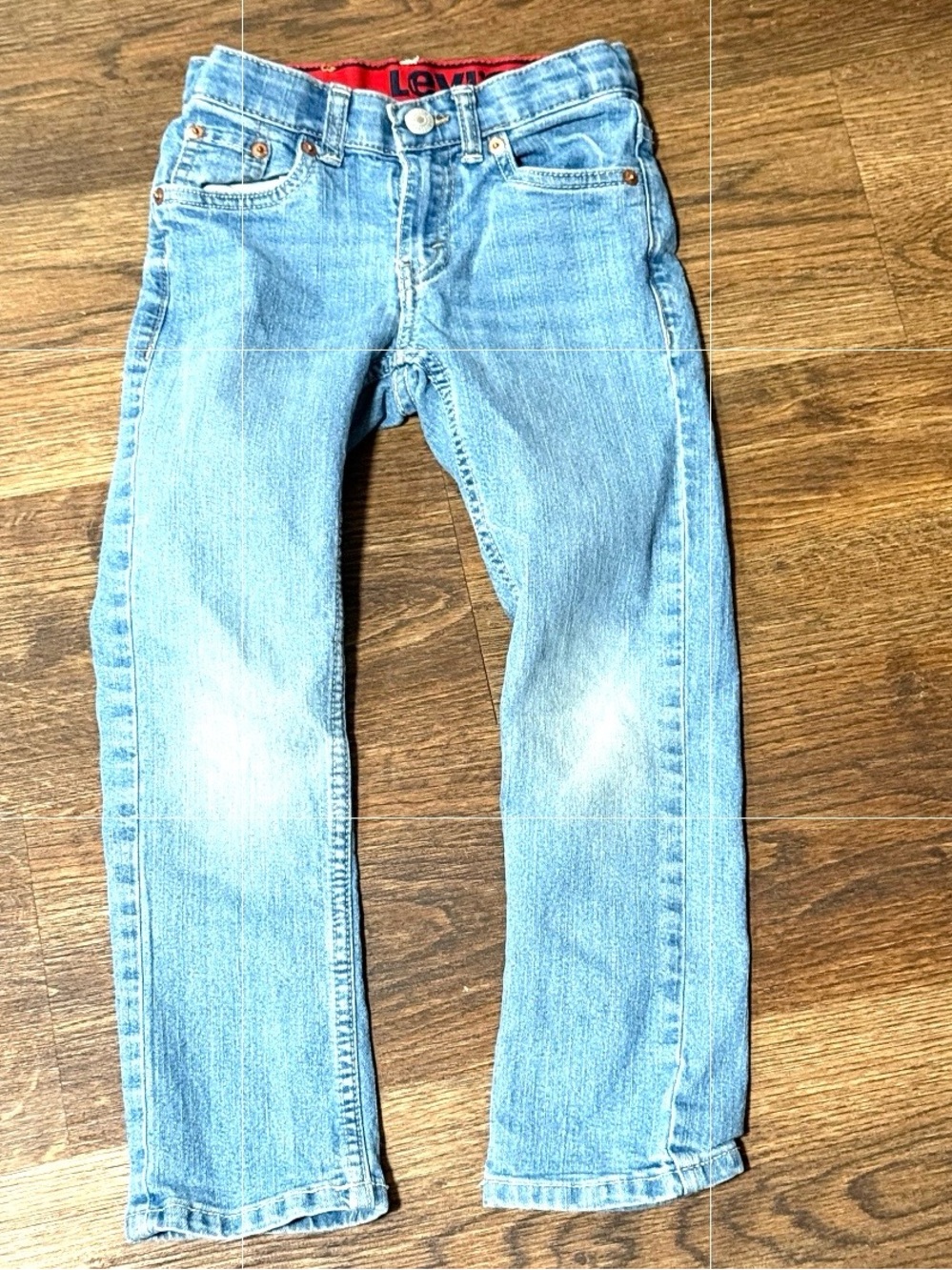 Levi's Kids Light Blue Straight Leg Jeans